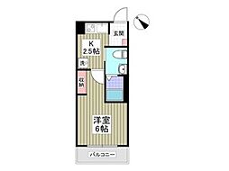 マ・メゾンネモト 2DKの間取図画像