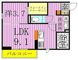 グランバニアB 1階/101