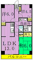 エトアールS 3LDKの間取図画像