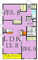 ヘーベルメゾン天王台 2階/202