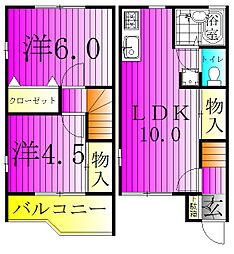 ツイン・ウエルス B棟 2階/007
