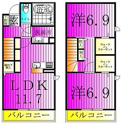 WESTエヴ II 2階
