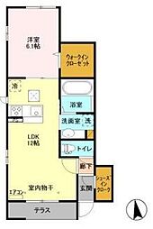 グランドソレイユI 1階