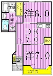 サンパティークB 1階
