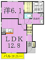 メゾンセレッソI 102 ｜ 千葉県野田市桜の里３丁目33-10（賃貸アパート1LDK・1階・47.90㎡） その2