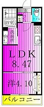 グランパラディソ 202 ｜ 千葉県柏市豊四季710-172（賃貸アパート1LDK・2階・30.32㎡） その2