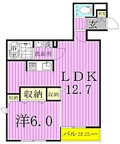 アンジェリークトキワI 202 ｜ 千葉県柏市柏３丁目3-16（賃貸マンション1LDK・2階・41.92㎡） その2