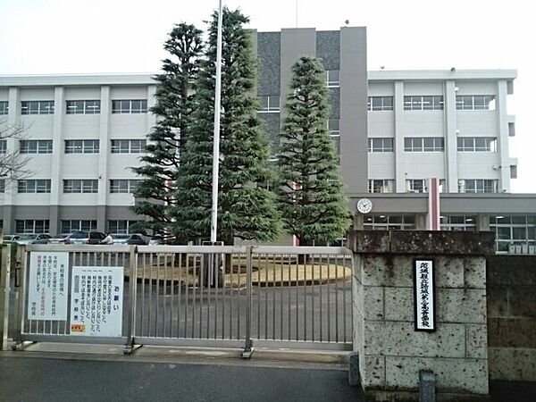 画像16:茨城県立結城第二高等学校まで270m
