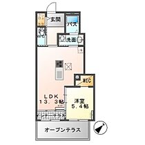 アーバンテラス  ｜ 栃木県小山市大字間々田（賃貸アパート1LDK・1階・48.31㎡） その2