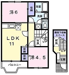 リッチモンド Β 2階