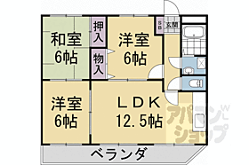 グランデール21 302 ｜ 京都府長岡京市馬場1丁目（賃貸マンション3LDK・3階・64.80㎡） その2