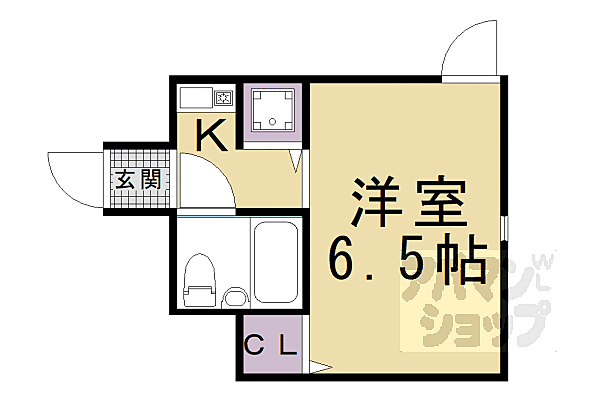 スタジオーネ桂 303｜京都府京都市西京区桂南巽町(賃貸マンション1K・3階・19.00㎡)の写真 その2