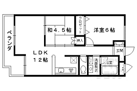 京都府京都市右京区常盤柏ノ木町（賃貸マンション2LDK・3階・52.70㎡） その2