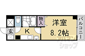 レ・ゼフィール 403 ｜ 京都府京都市西京区樫原盆山（賃貸マンション1K・4階・23.60㎡） その2