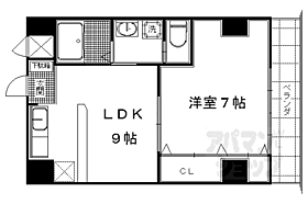 京都府京都市右京区西京極橋詰町（賃貸マンション1LDK・5階・34.00㎡） その2