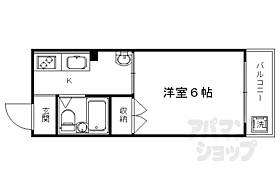 京都府京都市右京区西京極堤外町（賃貸マンション1K・3階・18.00㎡） その2