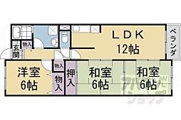ヴェルデ三番館 3LDKの間取図画像