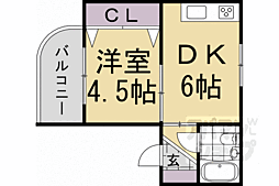 間取図画像 1DK