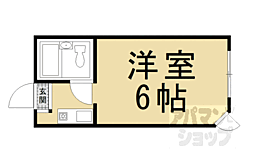 マンション・シャトウ 1Kの間取図画像