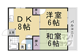 離宮ガーデンハイツ 2階