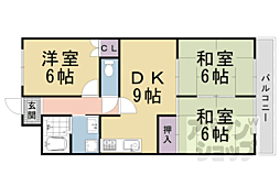 シャルレ8番館 3LDKの間取図画像