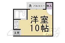 グレースフリー上野 ワンルームの間取図画像