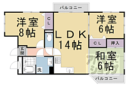 グランデール21 3LDKの間取図画像
