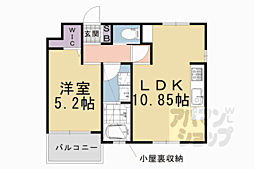 チャトラ 1LDKの間取図画像