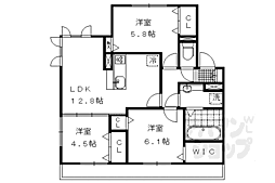 京阪本線 中書島駅 3.2km 2階/-
