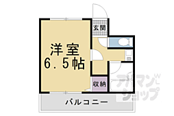 サクセス52 1Kの間取図画像
