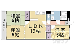 ミューマツヤマ 3LDKの間取図画像