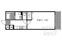 セレーノS・K 1Kの間取図画像