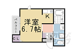 シャインメゾン長岡京 1階