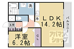 オクトーブル桂 1階