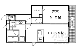 セジュール暁 1LDKの間取図画像