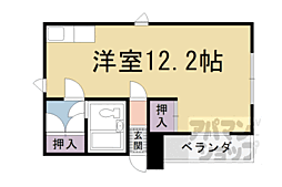 エバグリーンヴィラ小佃 ワンルームの間取図画像