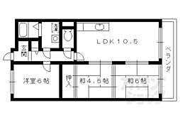 第1ファラオ 3LDKの間取図画像