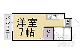 京都府京都市右京区太秦多藪町（賃貸マンション1R・3階・20.25㎡） その2