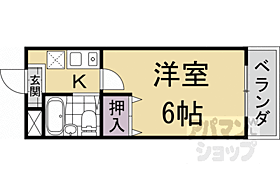 サンク・ブランシュ 306 ｜ 京都府京都市西京区山田四ノ坪町（賃貸マンション1K・3階・19.10㎡） その2