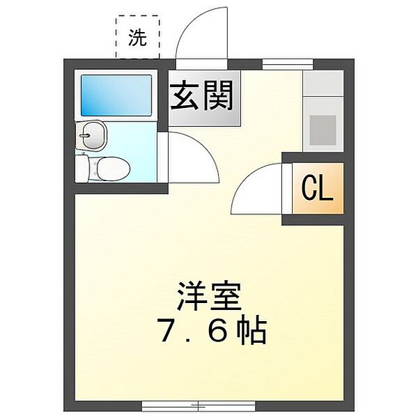 Ｎ－ｏｎｅ 102｜三重県津市栗真町屋町(賃貸アパート1K・1階・14.94㎡)の写真 その2