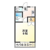 ハイツ坂野 304 ｜ 三重県津市栗真町屋町（賃貸アパート1K・3階・26.00㎡） その2