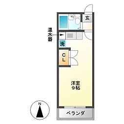 レスポール大谷 2階