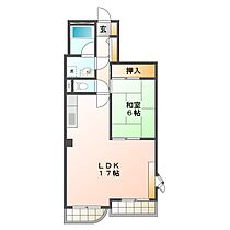 シャトーカワイ 405 ｜ 三重県津市丸之内養正町（賃貸マンション1LDK・4階・55.65㎡） その2