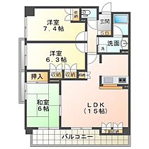 丸之内ハイドパークマンション 505 ｜ 三重県津市中央（賃貸マンション3LDK・5階・81.39㎡） その2