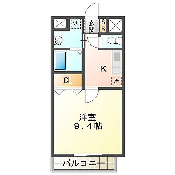 ルラシオン江戸橋 114｜三重県津市江戸橋2丁目(賃貸マンション1K・1階・30.00㎡)の写真 その2