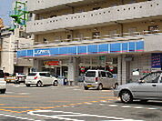 コンビニ「ローソン津新町1丁目店まで495ｍ」