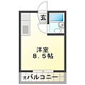第2ヴィラ瓢亭4階2.8万円