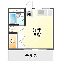 Ｌ・ＥＡＳＴ 103 ｜ 三重県津市白塚町（賃貸アパート1R・1階・22.14㎡） その2