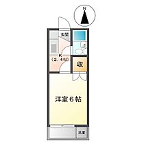 カレッジハウス　3 207 ｜ 三重県津市栗真町屋町（賃貸アパート1K・2階・20.00㎡） その2