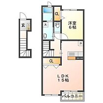 フィオーレ 201 ｜ 三重県津市一志町田尻（賃貸アパート1LDK・2階・54.67㎡） その2